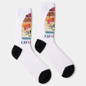 Chaussette Chaussettes patriotiques Meow-Merica Amoureux de l (Droite)