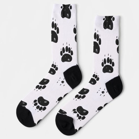 Chaussette Chaussettes Paw Ours (Gauche)