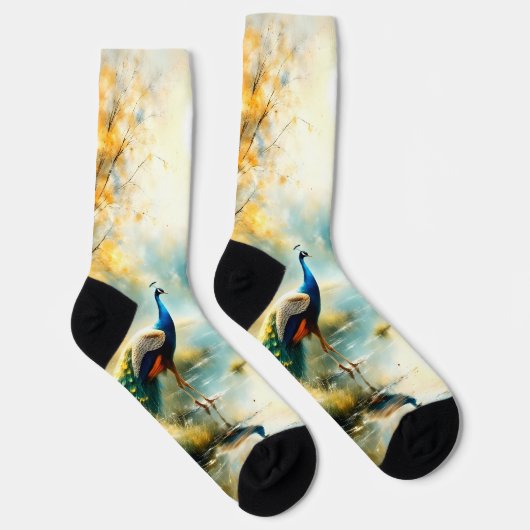Chaussette Chaussettes Peacock pour hommes (Droite)