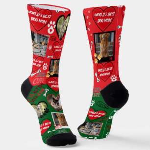 Chaussette Chaussettes personnalisées au visage de chien, Cha