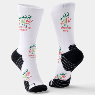 Chaussette Chaussettes personnalisées avec lumières de Noël