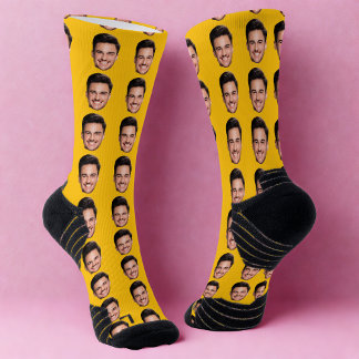 Chaussette Chaussettes personnalisées avec photo de visage