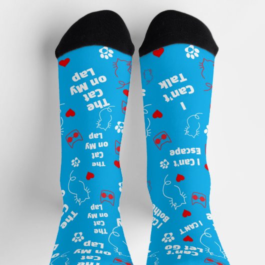 Chaussette Chaussettes personnalisées pour chats pour les amo (Haut)