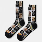 Chaussette Chaussettes photo collage du plus grand oncle du m (Gauche)