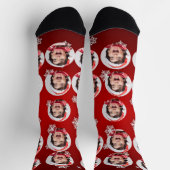 Chaussette Chaussettes photo Customisées uniques avec thème d (Haut)