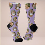 Chaussette Chaussettes Photo Cute Pet 2 Chat<br><div class="desc">Ces chaussettes photo de chat sont le cadeau parfait pour tout amoureux des chats. Vous pouvez télécharger deux photos de votre animal de compagnie sur ces chaussettes. Ces chaussettes font aussi le cadeau de Noël parfait pour n'importe quelle maman de chat. Bon appétit !</div>