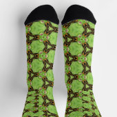 Chaussette chaussettes photo papillon (Haut)