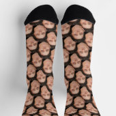 Chaussette Chaussettes photo personnalisées Funny Overlapping (Haut)