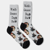 Chaussette Chaussettes photo pour chien Motif sur mesure mign (Droite)