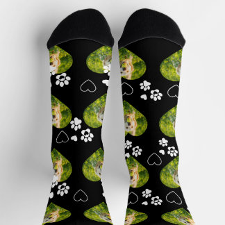 Chaussette Chaussettes Photo pour Papa Amateur de Chien
