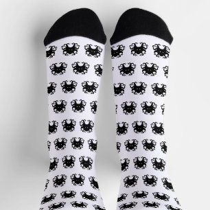 Chaussette Chaussettes Pieuvre - N&B - Unisexe