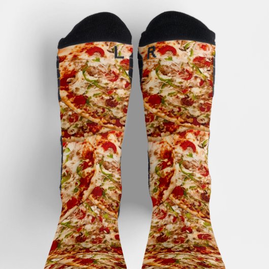 Chaussette chaussettes pizza (Haut)