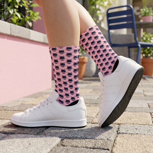 Chaussette Chaussettes Planète Chat