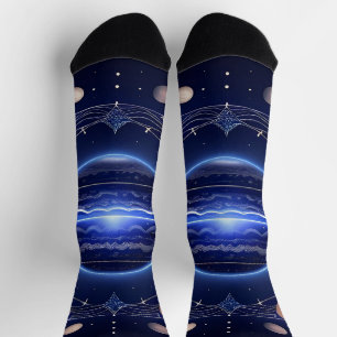 Chaussette Chaussettes Planète Cosmique Cadeau d'Alignement S