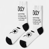 Chaussette Chaussettes poèmes du vendredi - tendance, drôle,  (Gauche)