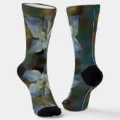 Chaussette Chaussettes - Poinsettia bleue (Angulaire)