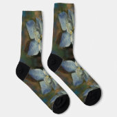 Chaussette Chaussettes - Poinsettia bleue (Droite)