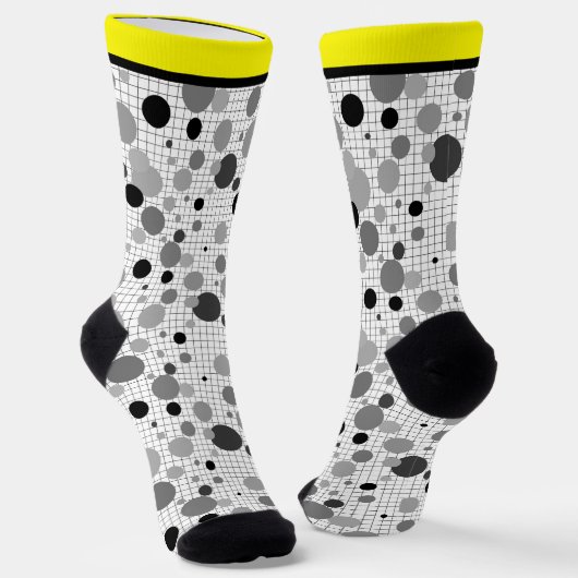 Chaussette Chaussettes pois Memphis (Angulaire)