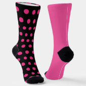 Chaussette Chaussettes Polka Dot Mal Correspondantes (Noir &  (Angulaire)