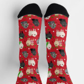 Chaussette Chaussettes Poméraniennes de Noël (Haut)