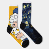 Chaussette Chaussettes pour animaux de compagnie et de nuit p (Droite)