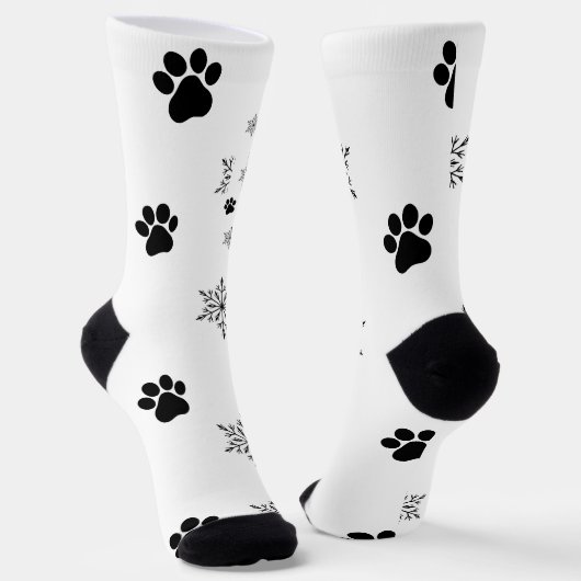 Chaussette Chaussettes pour chien customisé - Mettez votre ch (Angulaire)