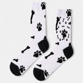 Chaussette Chaussettes pour chien customisé - Mettez votre ch (Gauche)