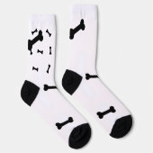 Chaussette Chaussettes pour chien customisé - Mettez votre ch (Droite)