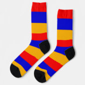 Chaussette Chaussettes pour femmes avec drapeau d'Arménie (Gauche)