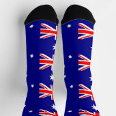 Chaussette Chaussettes pour femmes avec drapeau d'Australie (Haut)