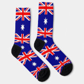 Chaussette Chaussettes pour femmes avec drapeau d'Australie (Droite)