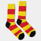 Chaussette Chaussettes pour femmes avec drapeau de Catalogne (Droite)