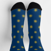 Chaussette Chaussettes pour femmes avec drapeau de Macédoine, (Haut)