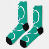 Chaussette Chaussettes pour femmes avec drapeau d'Ottawa, Can (Gauche)