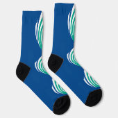 Chaussette Chaussettes pour femmes avec drapeau d'Ottawa, Can (Droite)