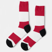 Chaussette Chaussettes pour femmes avec le drapeau de la Caro (Gauche)
