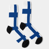 Chaussette Chaussettes pour femmes avec le drapeau de la Finl (Droite)