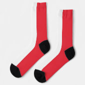 Chaussette Chaussettes pour femmes avec le drapeau de la Fran (Gauche)