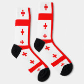 Chaussette Chaussettes pour femmes avec le drapeau de la Géor (Droite)