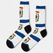 Chaussette Chaussettes pour femmes avec le drapeau de la Virg (Gauche)