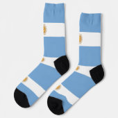 Chaussette Chaussettes pour femmes avec le drapeau de l'Argen (Gauche)