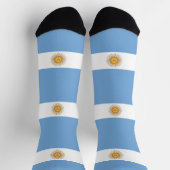 Chaussette Chaussettes pour femmes avec le drapeau de l'Argen (Haut)