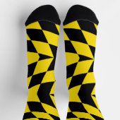 Chaussette Chaussettes pour femmes avec le drapeau de Munich, (Haut)