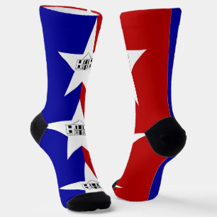 Chaussette Chaussettes pour femmes avec le drapeau de San Ant