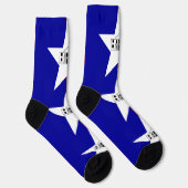 Chaussette Chaussettes pour femmes avec le drapeau de San Ant (Droite)