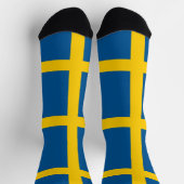 Chaussette Chaussettes pour femmes avec le drapeau de Suède (Haut)