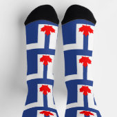 Chaussette Chaussettes pour femmes avec le drapeau de Toronto (Haut)