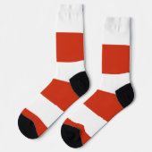 Chaussette Chaussettes pour femmes avec le drapeau du Chili (Gauche)