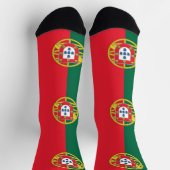Chaussette Chaussettes pour femmes avec le drapeau du Portuga (Haut)