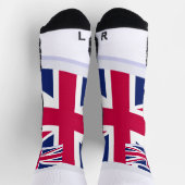 Chaussette Chaussettes pour femmes avec Union Jack (Haut)